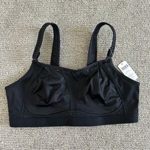Black Women's Sports Bra